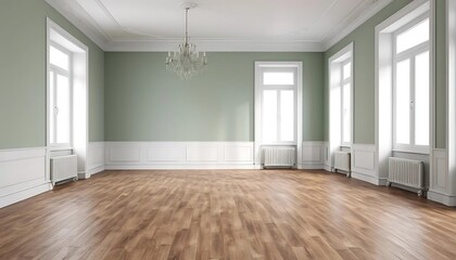 Fototapeta premium empty room with window