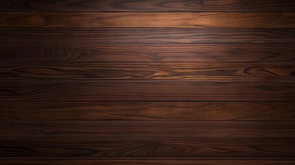 Naklejka premium Rich, dark wooden planks with intricate grain patterns create a warm, natural background.