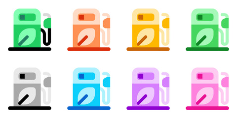 Editable bio fuel, refill, gas, station, fuel vector icon. Environment, ecology, eco-friendly. Part of a big icon set family. Perfect for web and app interfaces, presentations, infographics, etc