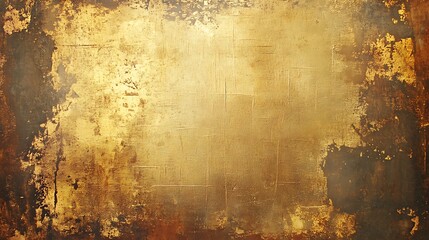 Obraz premium Luxurious Golden Textures and Glittering Spheres - Shimmering Metallic Background Collection