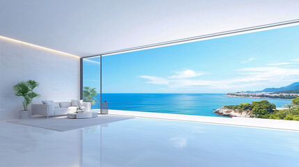 Fototapeta premium Interior design of modern living room