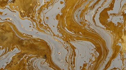 Obraz premium Here's a and keyword list suitable for stock photo submission.. Abstract gold and silver marble texture.
