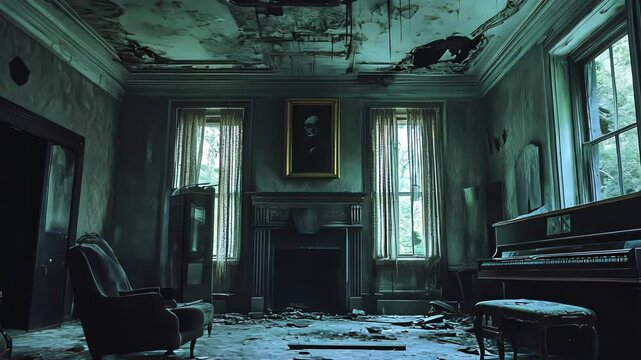 Abandoned Mansion Interior
