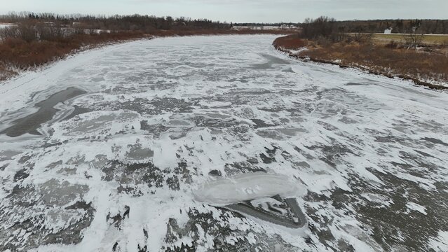 Frozen Red River