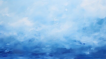 Fototapeta premium A serene abstract representation of a blue sky with soft clouds.