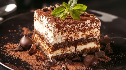 Decadent Tiramisu Dessert: Indulge in Creamy Layers & Rich Chocolate