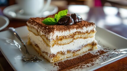 Delicious Tiramisu Dessert: Indulge in Creamy Layers & Chocolate