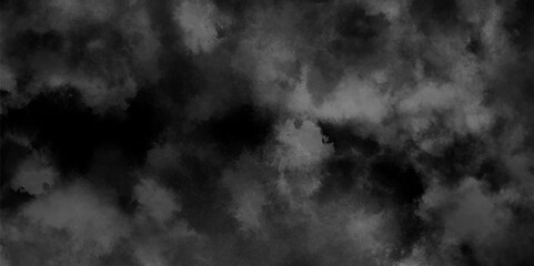 Obraz premium Abstract ash cloud and smoke texture in dark background. White Black fog effect transparent smoke isolated dark dramatic sky with black stormy clouds. creative and decorate fractal smoke art