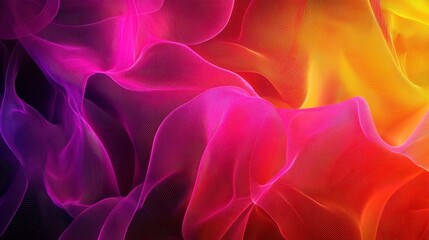 Obraz premium Abstract Colorful Waves of Light and Energy