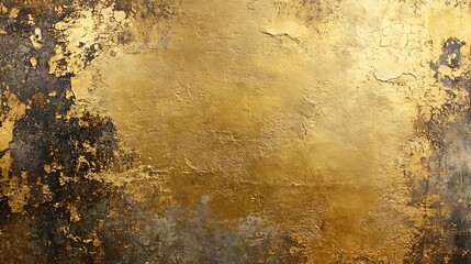Obraz premium Luxurious Golden Textures and Glittering Spheres - Shimmering Metallic Background Collection