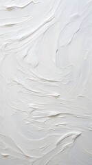 Obraz premium A smooth, textured surface of white material, resembling plaster or paint.
