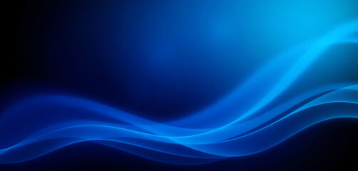 Abstract blue wave design with flowing lines and energy, perfect for a digital art wallpaper backdrop