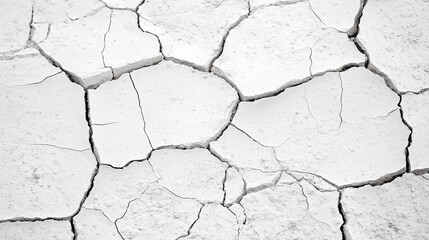 Obraz premium Textures on the cracked, dry ground 