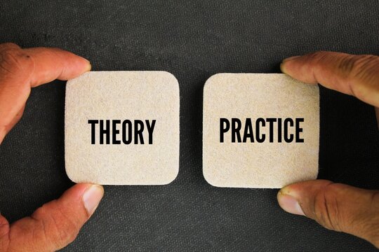 two choices between theory or practice. Both theory and practice are essential. Theory usually comes before practice in engineering