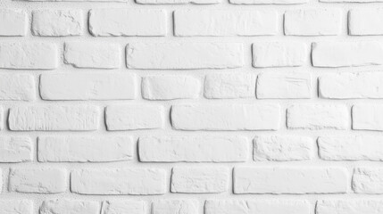 Obraz premium white brick wall may used as background 