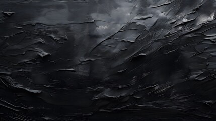 Abstract dark textured surface resembling turbulent skies or ocean waves.