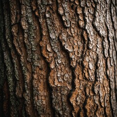 Obraz premium Capture the textures of tree bark up close.