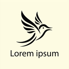 Obraz premium Bird Logo Design Template