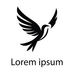 Fototapeta premium Bird Logo Design Template
