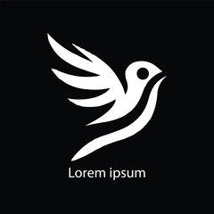 Obraz premium Bird Logo Design Template