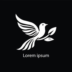 Obraz premium Bird Logo Design Template