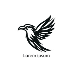 Obraz premium Bird Logo Design Template