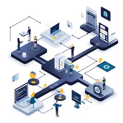 Obraz premium A visual representation of compound interest growth over time, showcasing how investments increase exponentially due to reinvested earnings, highlighting the power of long-term investing strategies.