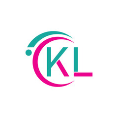 kl logo vector modern