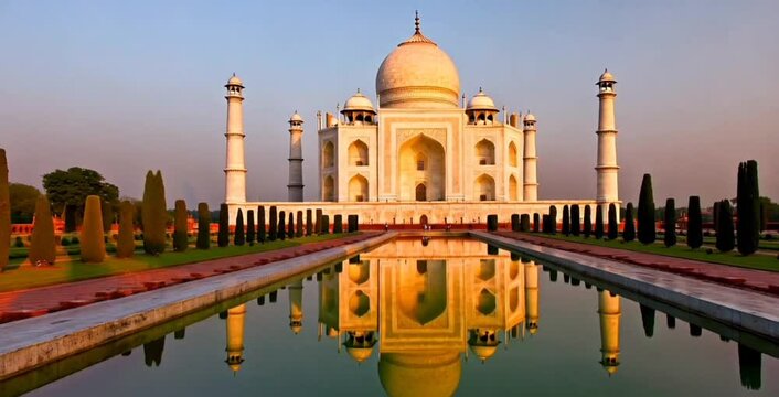taj mahal agra country