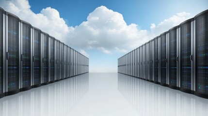 Cloud servers, powering modern business through efficient data storage and seamless connectivity solutions