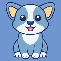 Obraz premium Cute Kromfohrländer Dog Sitting: Fun and Friendly Clipart