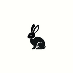 Obraz premium Rabbit Vector Icon - Cute, High-Quality Graphics for Your Design Needs