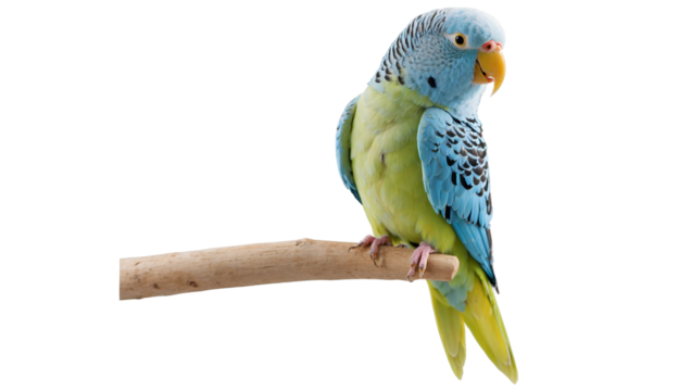Two Parakeets on Transparency
