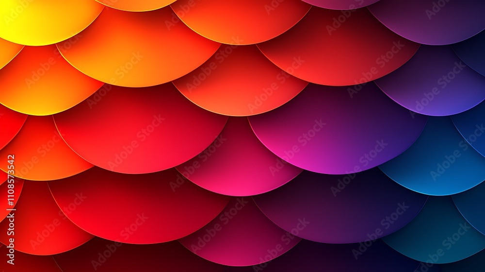 Poster elegant design of intricate overlapping circles in soft pastel shades, creating a harmonious visual 