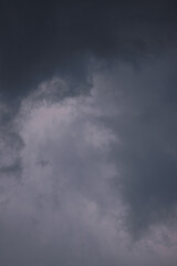Fototapeta premium ゲリラ豪雨直前の積乱雲