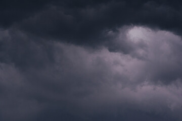 Fototapeta premium ゲリラ豪雨直前の積乱雲