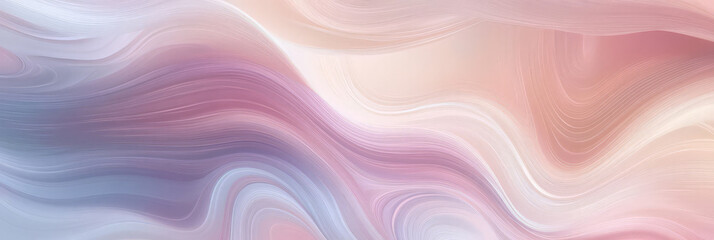 Soft, flowing abstract design with pastel colors creating a calming visual effect.