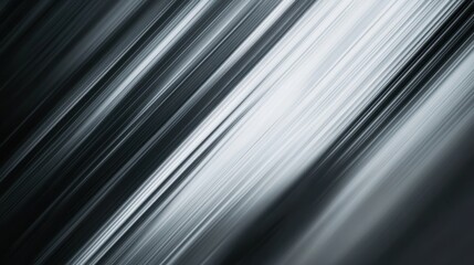 Abstract Diagonal Motion Blur Background Sleek Grey and White Streaks for Dynamic Design