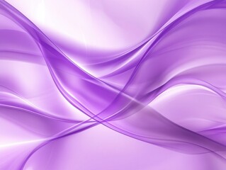 Fototapeta premium Abstract Lavender Purple Swirls Elegant Flowing Wave Background for Design and Branding