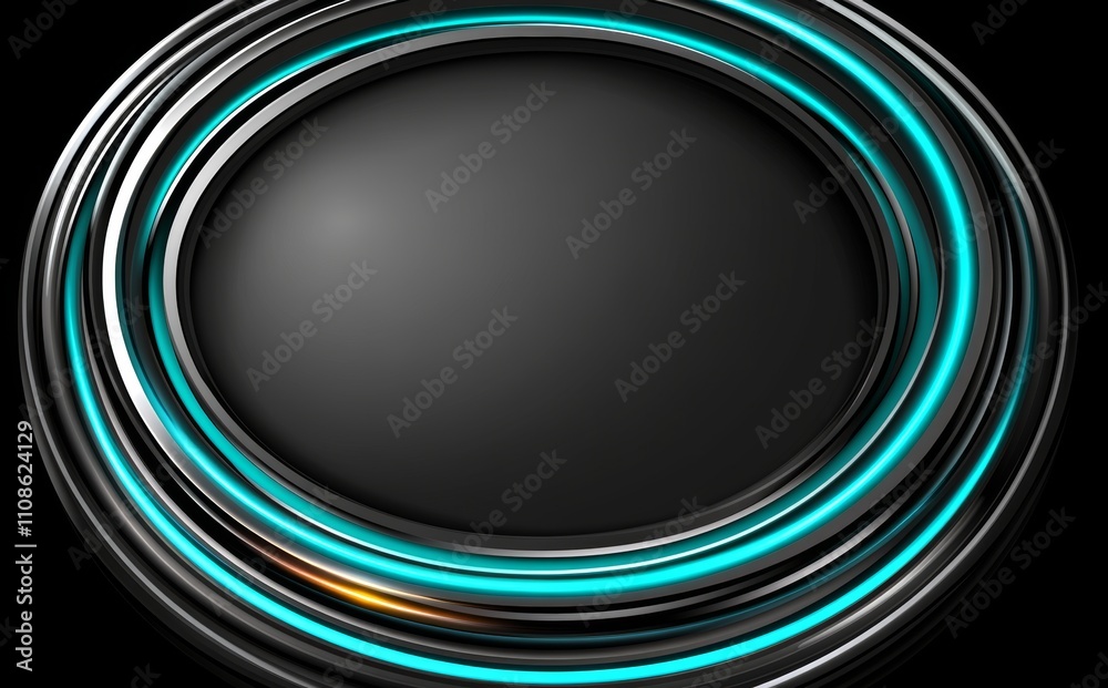 Wall mural abstract digital technology, computer networking, innovation concept, background.digital technology 