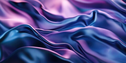 Obraz premium Purple and blue fabric detail