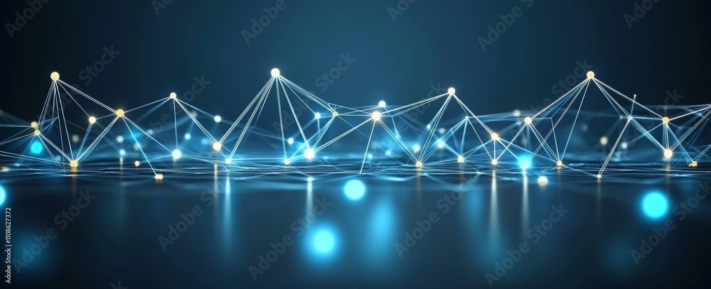 Poster technological backdrop with futuristic interface design..futuristic technology seen against an abstr
