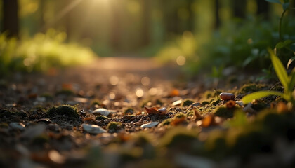 Fototapeta premium moss on the ground