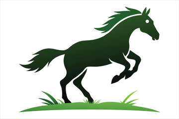Fototapeta premium horse Vector Icon.