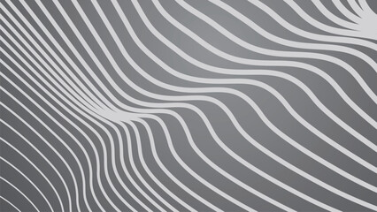 Grey stripes line wave abstract pattern background for backdrop or fabric style