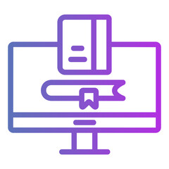online library Gradient icon