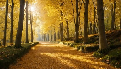 autumn in the forest