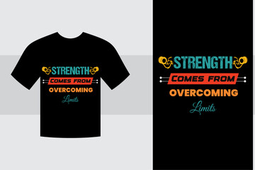 Modern Creative Professional T Shirt Design Template 