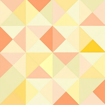 lovely, simple, geometric pattern, pastel yellow style, simple graphic, pattern design