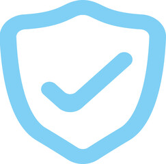 Shield Checkmark icon logo design